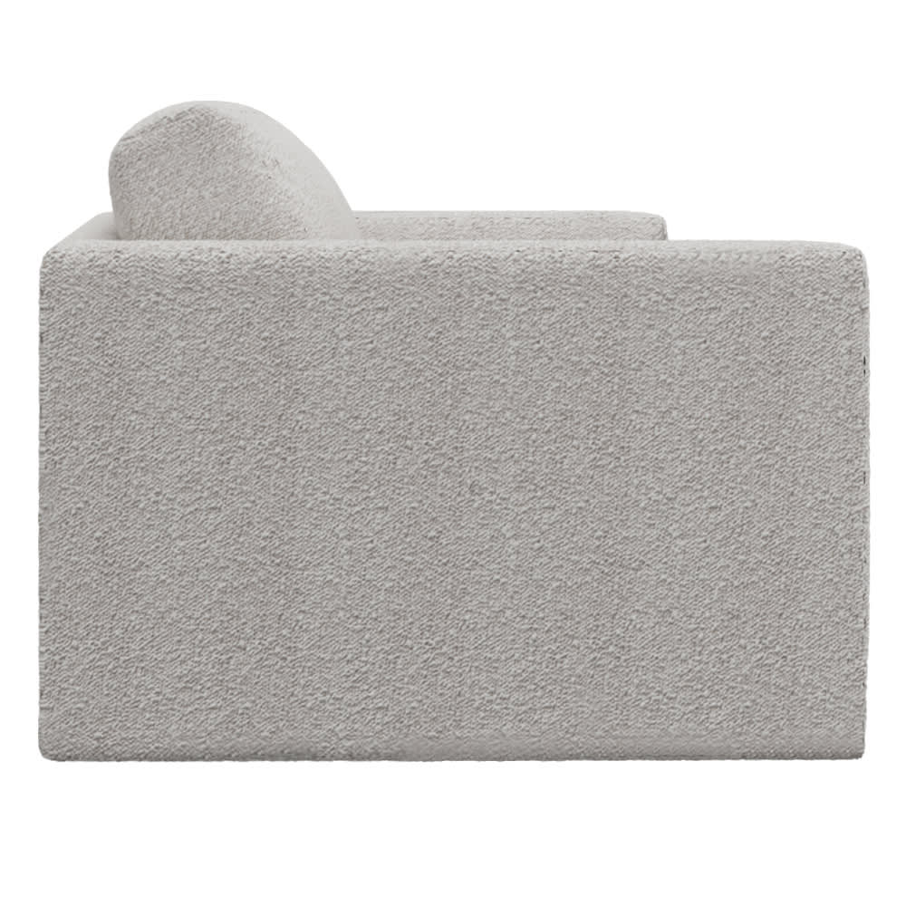 Haven Boucle Pumice Sofa - 2.5 Seater color Boucle Pumice