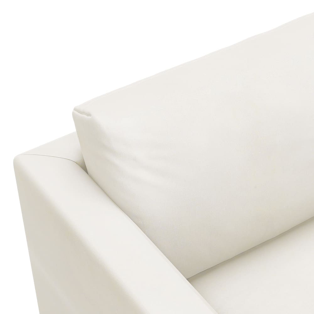 Haven Muse Flax Sofa - 2.5 Seater color Muse Flax