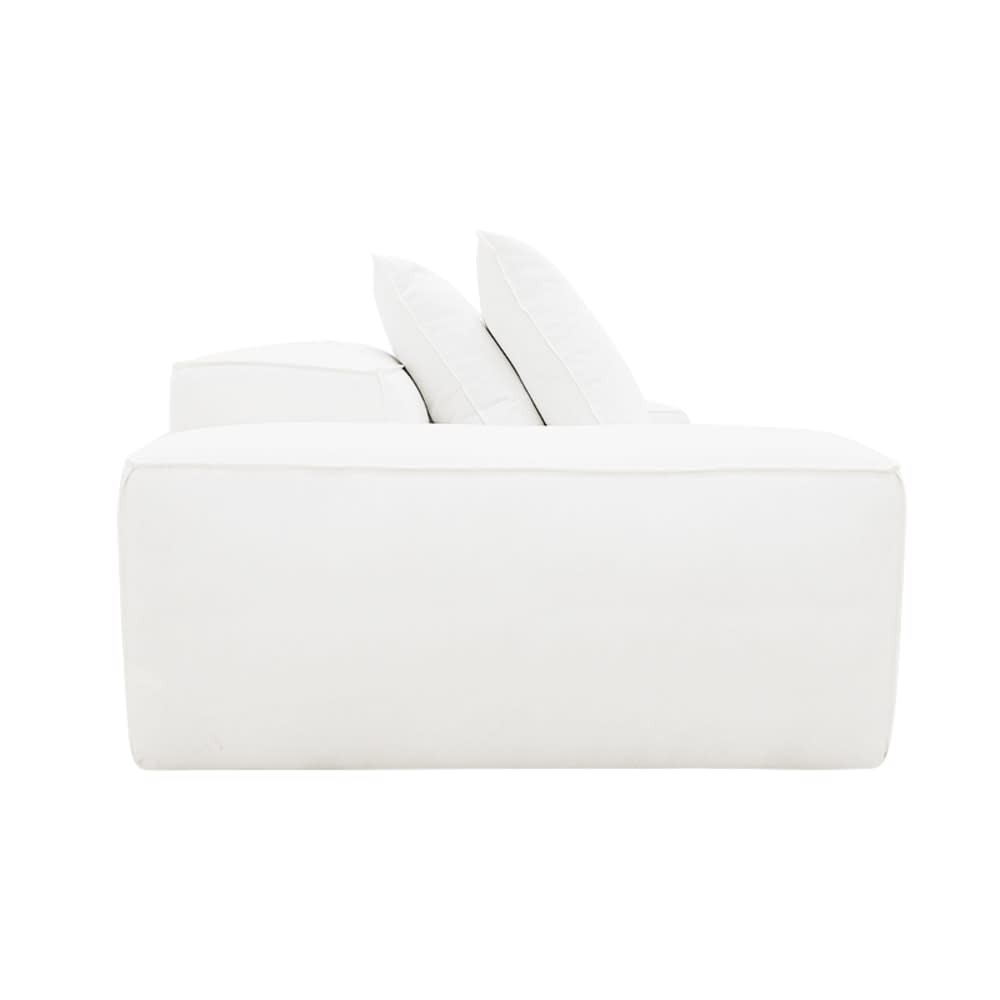 Riley Muse Frost Modular Sofa - 3 Seater color Muse Frost