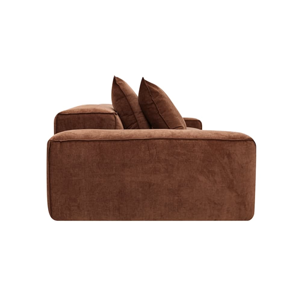 Riley Muse Rust Modular Sofa - 2 Seater color Muse Rust