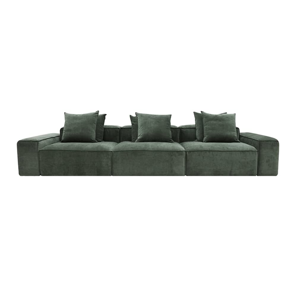 Riley Muse Forest Modular Sofa - 3 Seater color Muse Forest