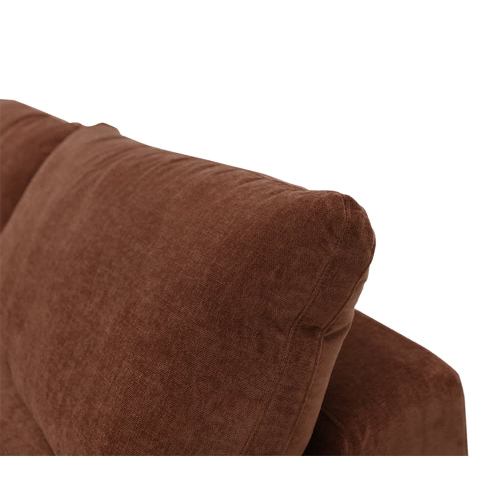 Cloud Deep Muse Rust Modular Sofa - 5 Piece color Muse Rust