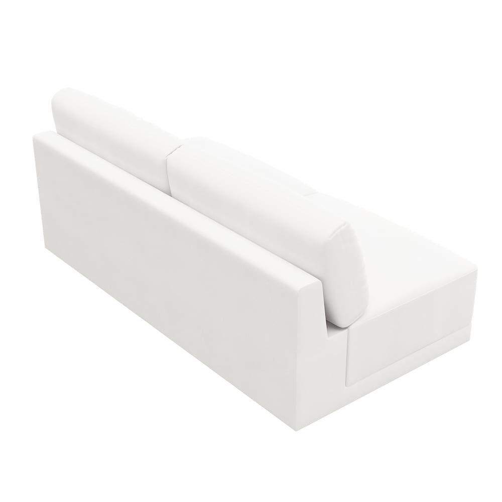 Haven Muse Frost 2 Seater Armless Sofa Module color Muse Frost