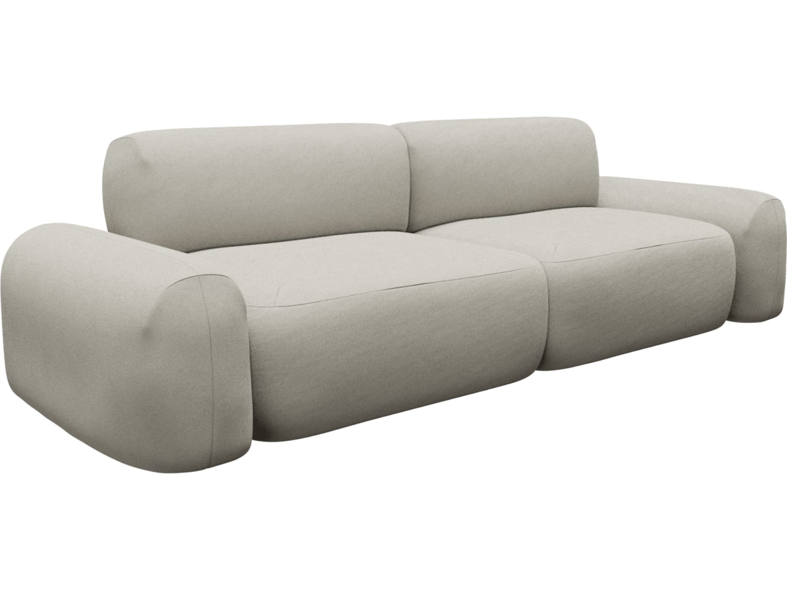 Beckett California Ivory Modular Sofa - 2 Seater color California Ivory