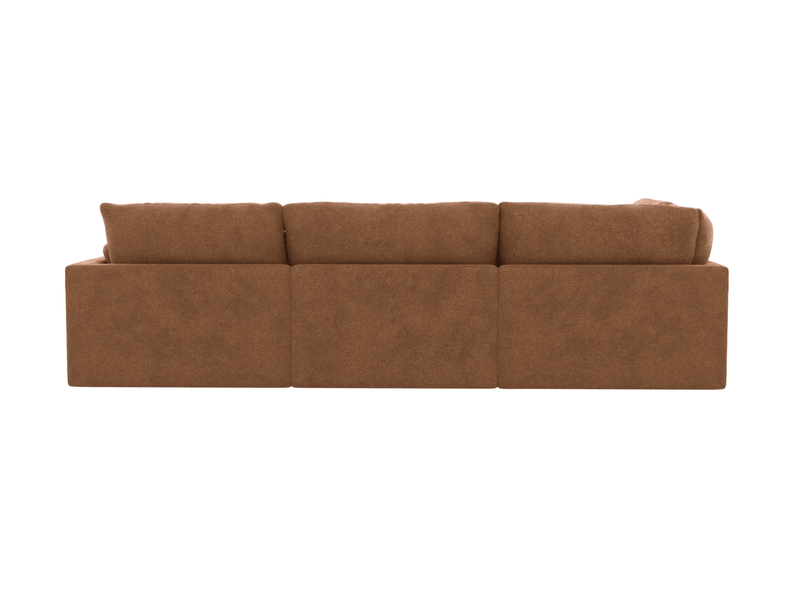 Willow Tribute Chestnut Modular Sofa - 5 Seater LAF Terminal color Tribute Chestnut
