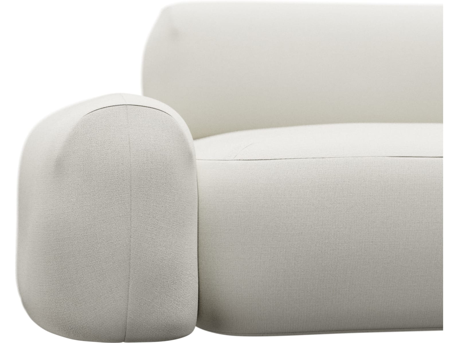 Beckett Tribute Shell Modular Sofa - 2 Seater color Tribute Shell