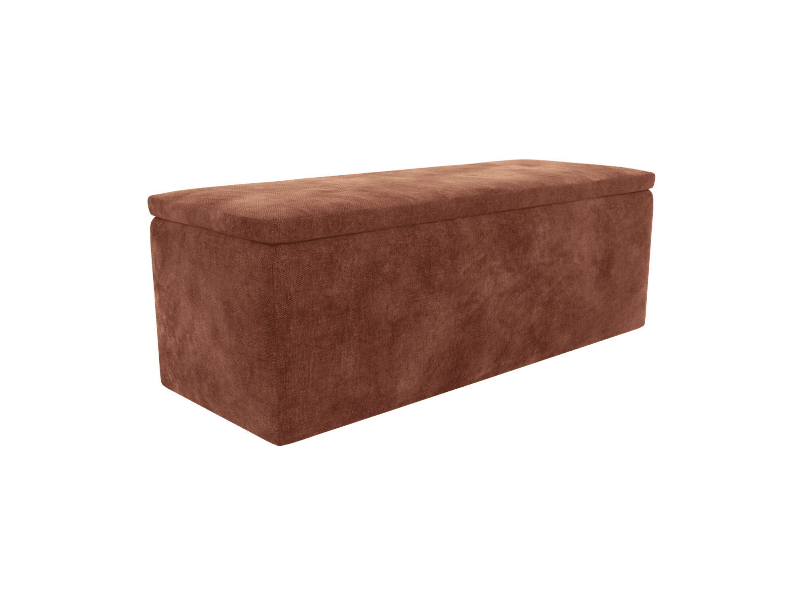 Leo Blanket Box Muse Rust color Muse Rust