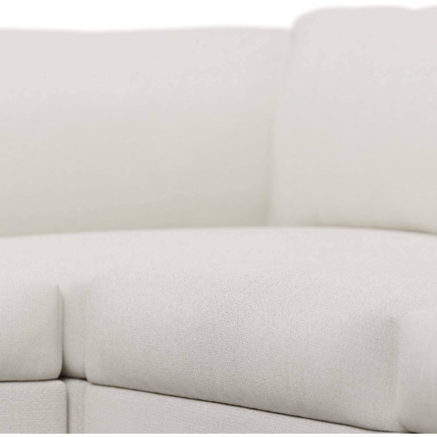 Finley Tribute Ice Modular Sofa - 3 Seater and Ottoman color Tribute Ice