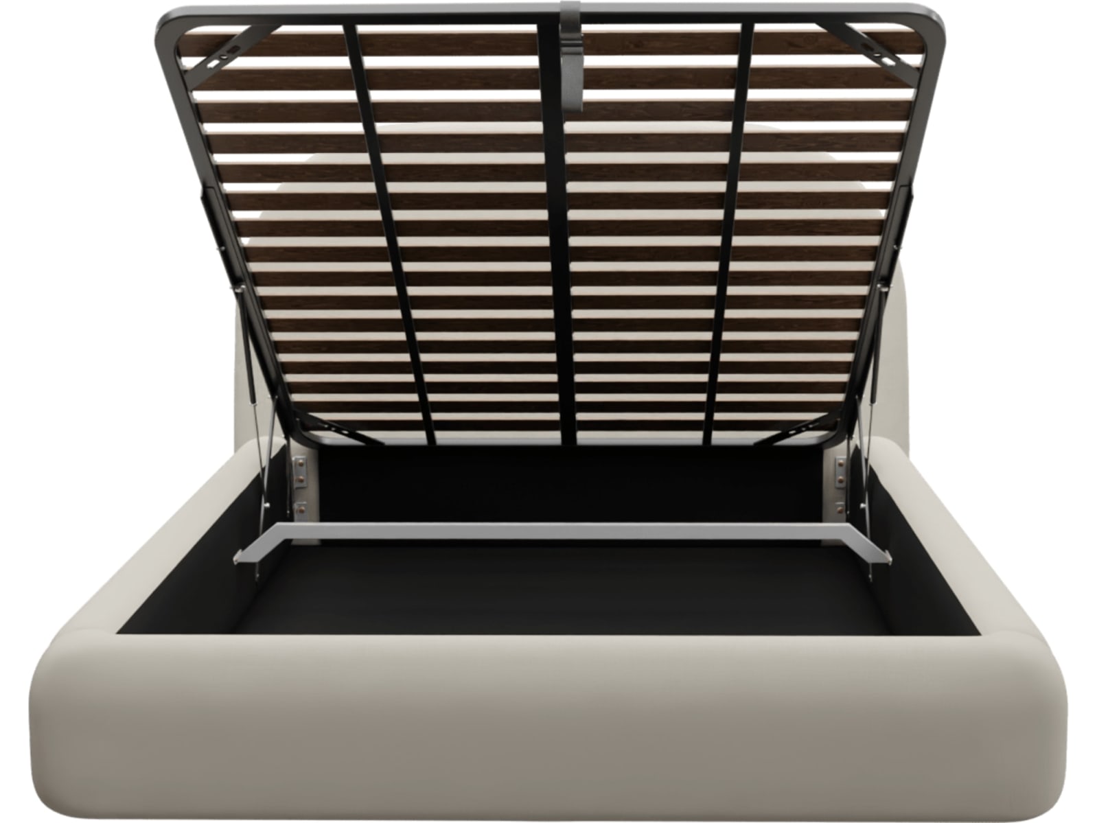 Capri Gas Lift Bed Toorak Pearl color Toorak Pearl