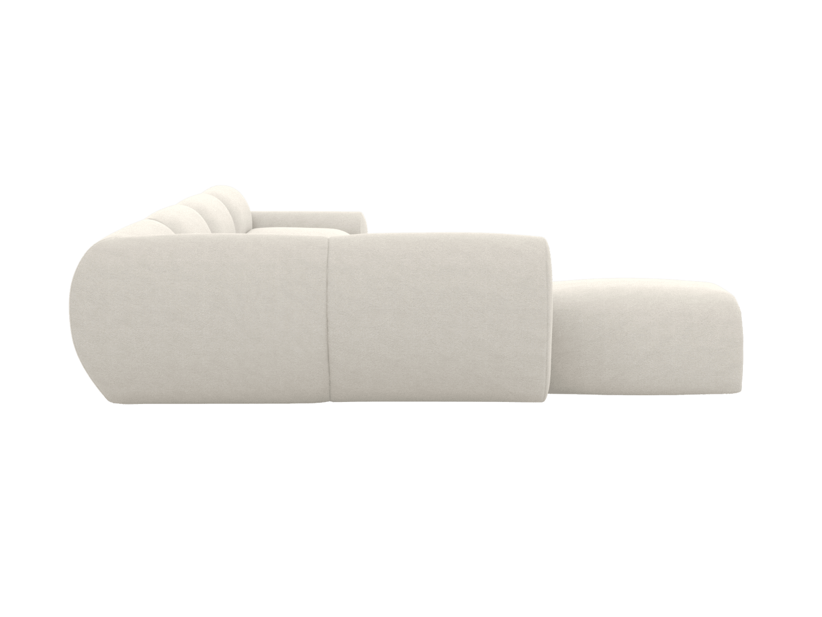 Malmo California Ivory Sofa - 6 Seater LAF Terminal color California Ivory