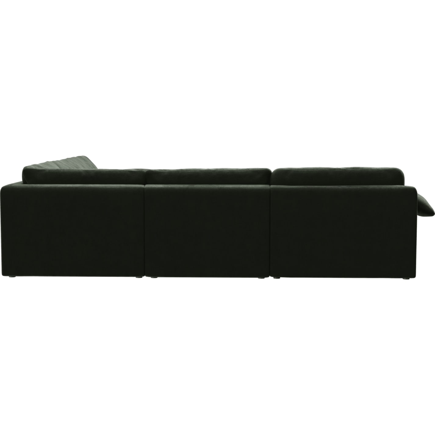 Ludlow Muse Forest Corner Sofa - 5 Seater color Muse Forest
