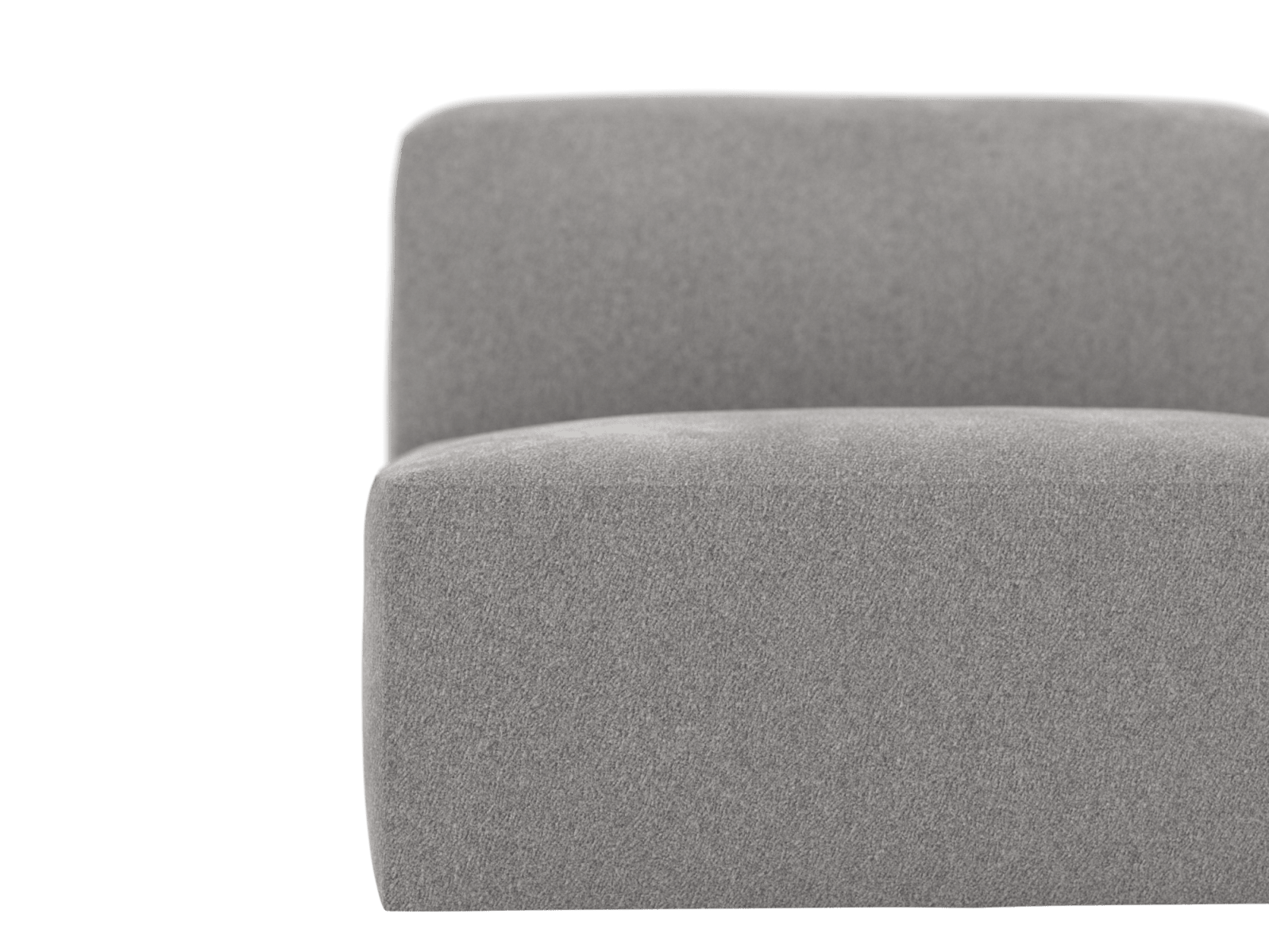 Copenhagen Toorak Pebble Armless Chair Sofa Module color Toorak Pebble