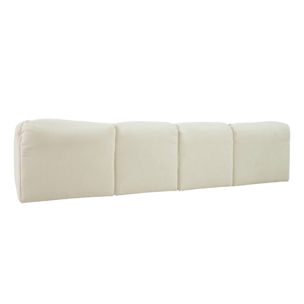 Kai Tribute Shell Modular Sofa - 4 Seater and Ottoman color Tribute Shell