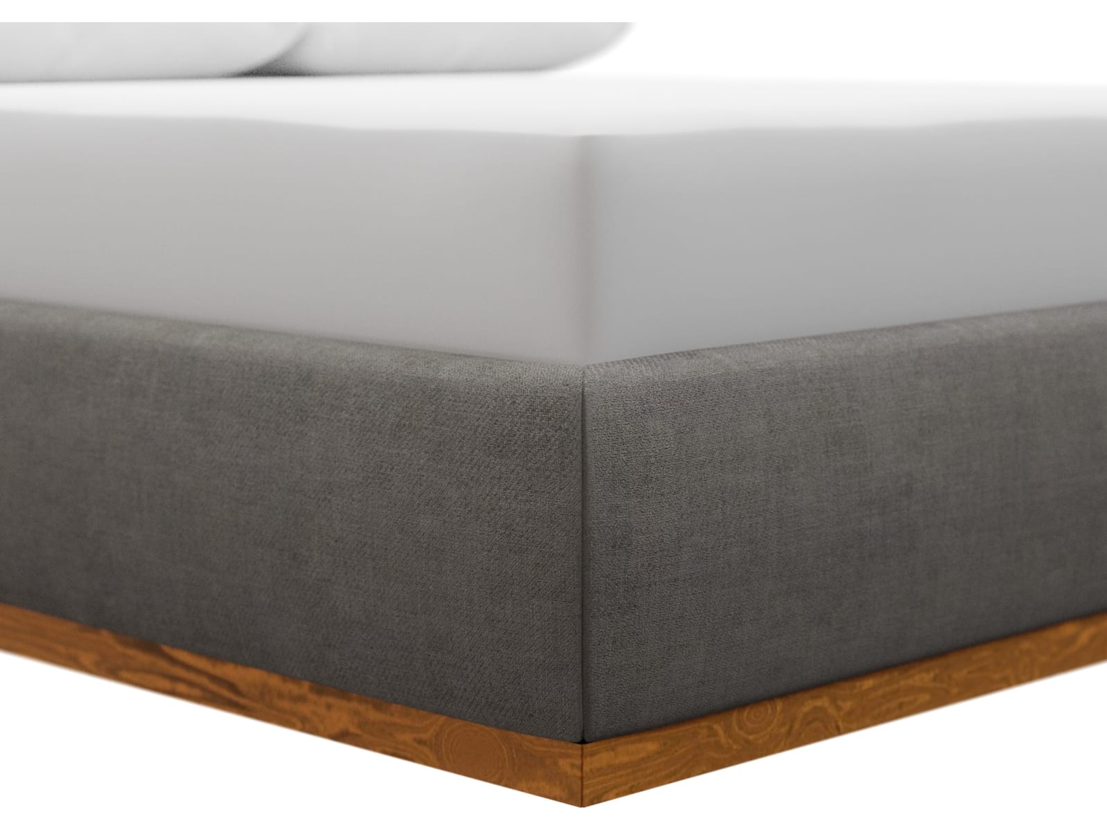 Haven Dark Gas Lift Bed Isla Soft Grey color Isla Soft Grey