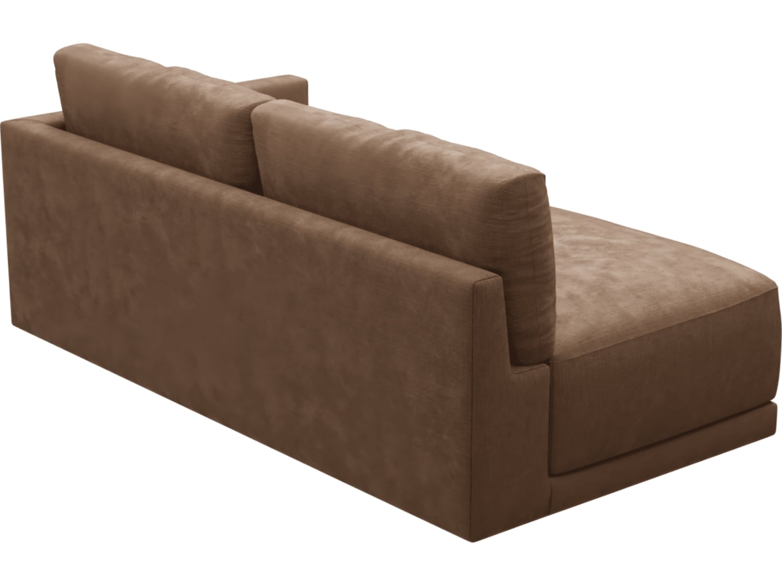 Haven Tribute Chestnut Right Arm Facing 3 Seater Sofa Module color Tribute Chestnut