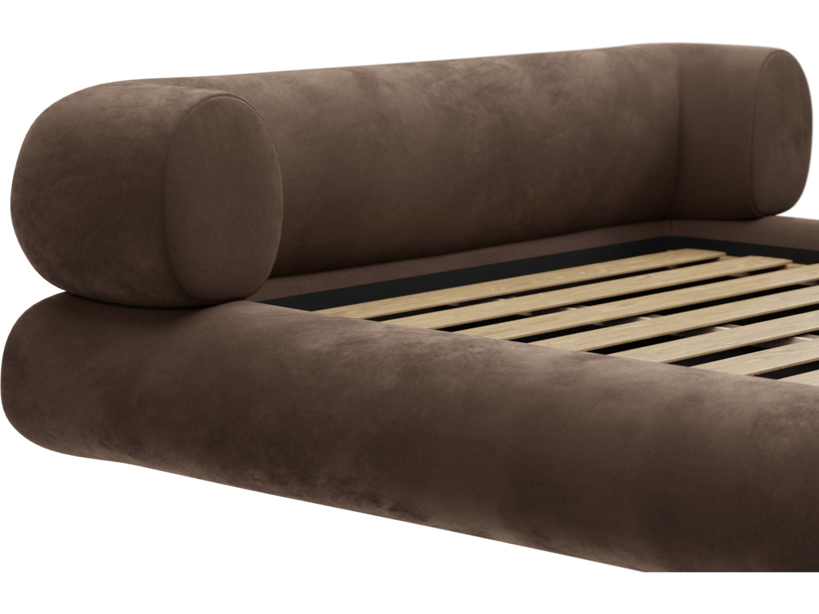 Frankie Bed Muse Chocolate color Muse Chocolate