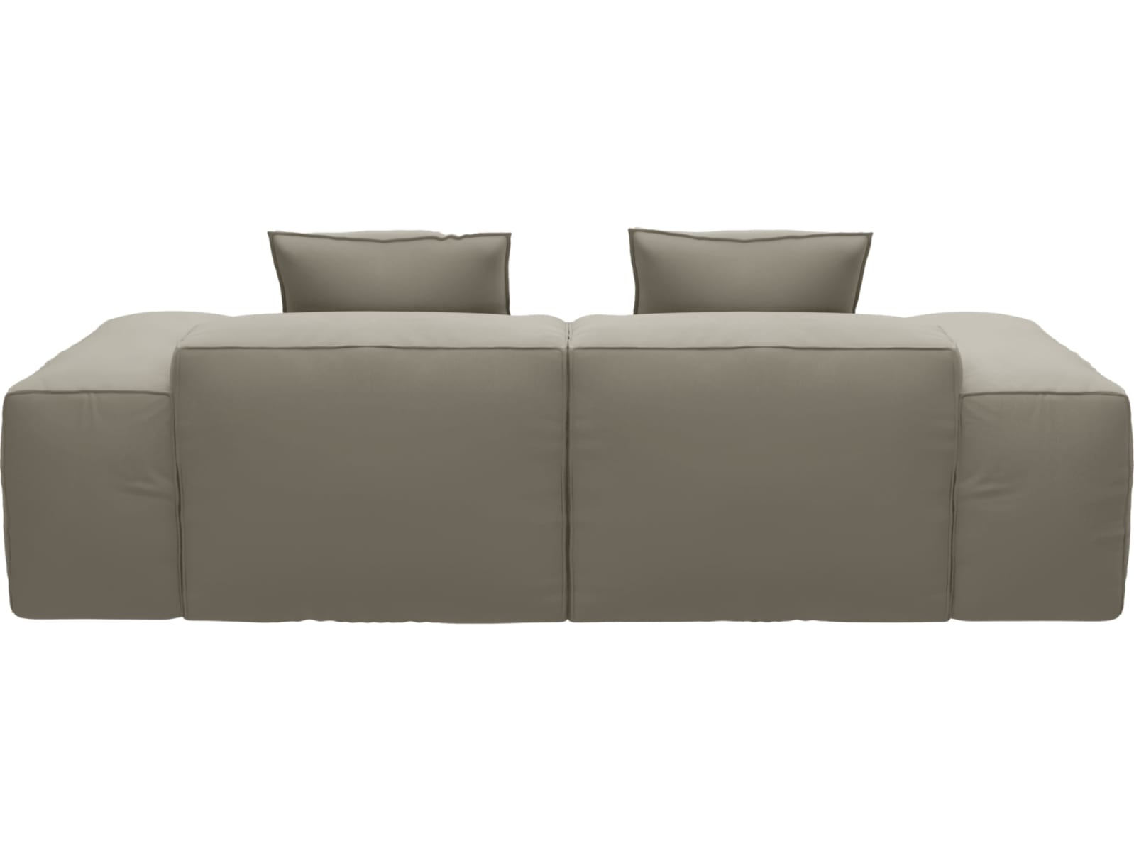 Riley Plaza Natural Modular Sofa - 2 Seater color Plaza Natural