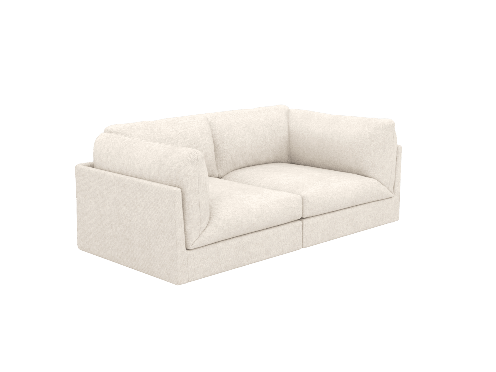 Finley Tribute Ice Modular Sofa - 2 Seater color Tribute Ice