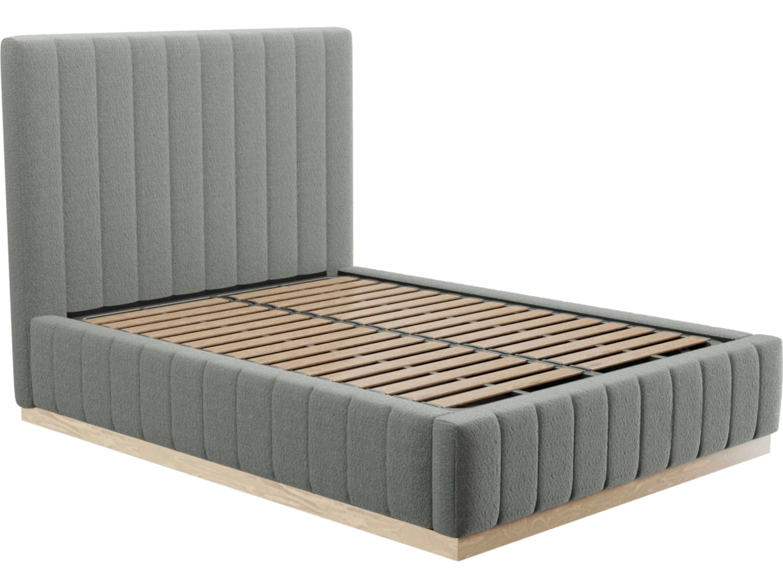 Brentwood Gas Lift Bed Tribute Storm color Tribute Storm