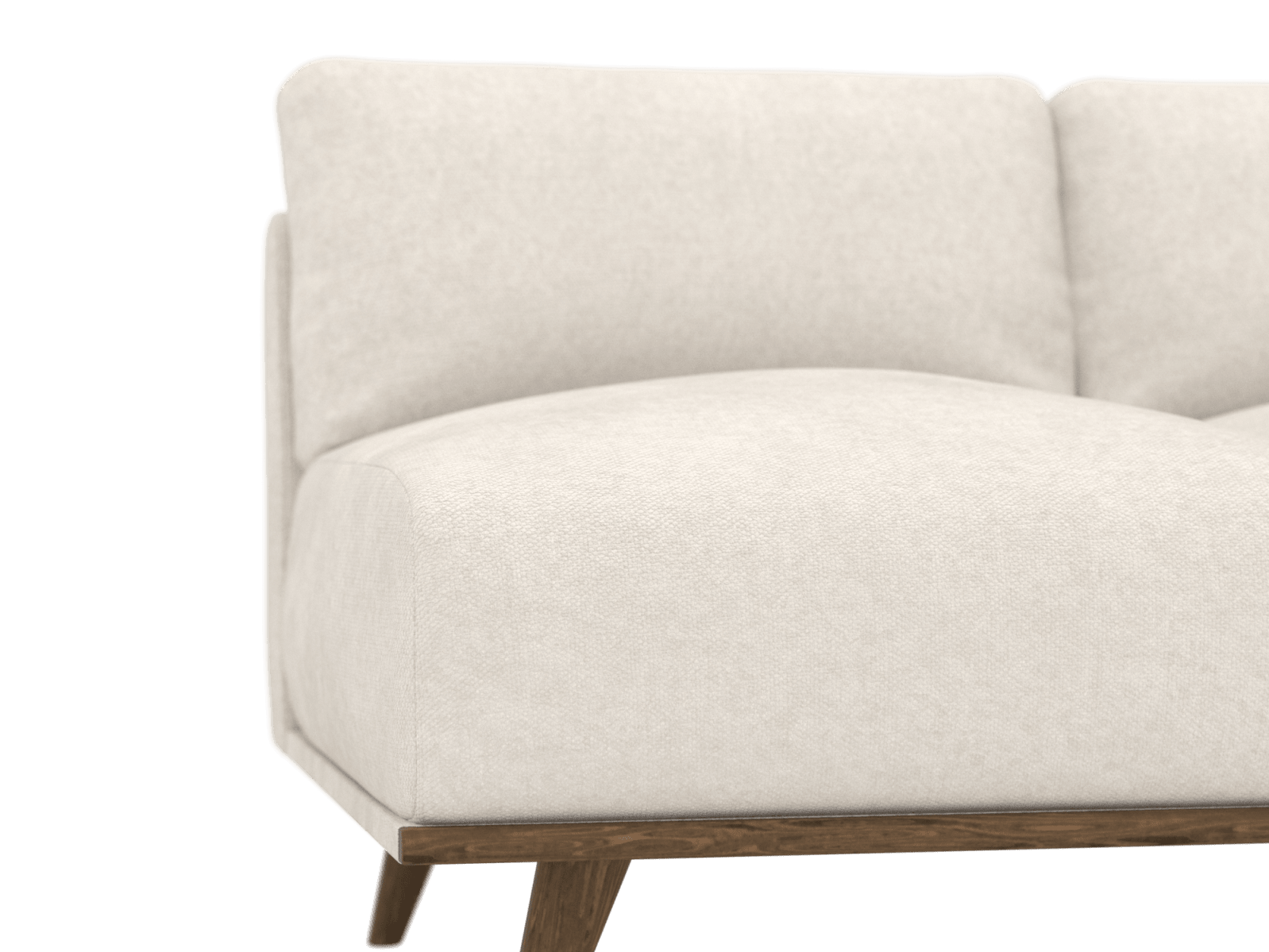 Dane Tribute Ice 2 Seat Right Facing Sofa Module color Tribute Ice