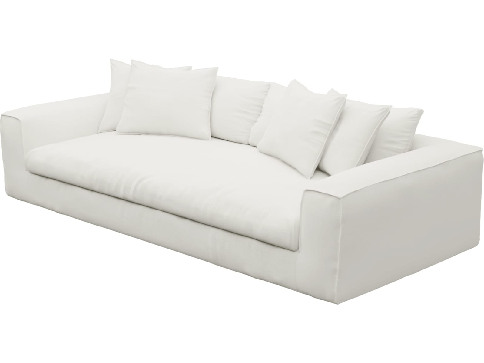 Tully Tribute Shell Sofa - 3.5 Seater color Tribute Shell