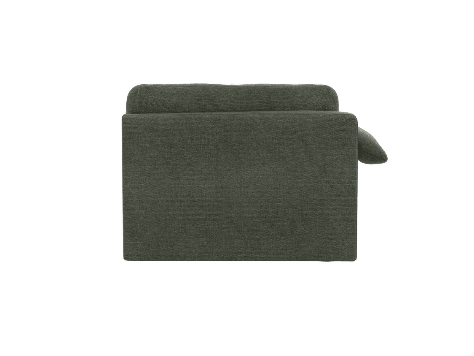 Ludlow Tribute Dark Jade Left Arm Facing Chair Module color Tribute Dark Jade