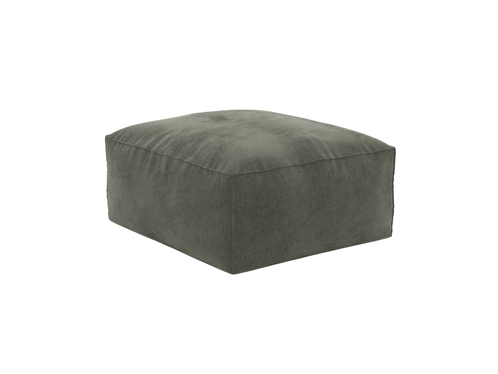Riley Tribute Dark Jade Ottoman - Small color Tribute Dark Jade