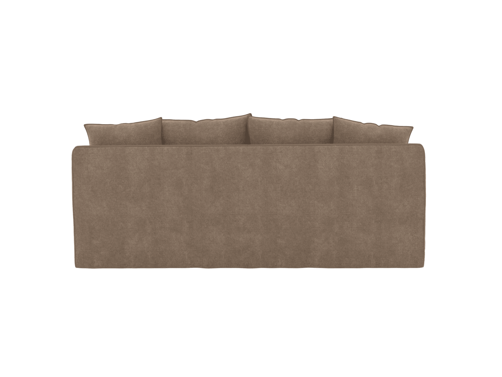 Como Tribute Walnut Sofa -  3 Seater color Tribute Walnut