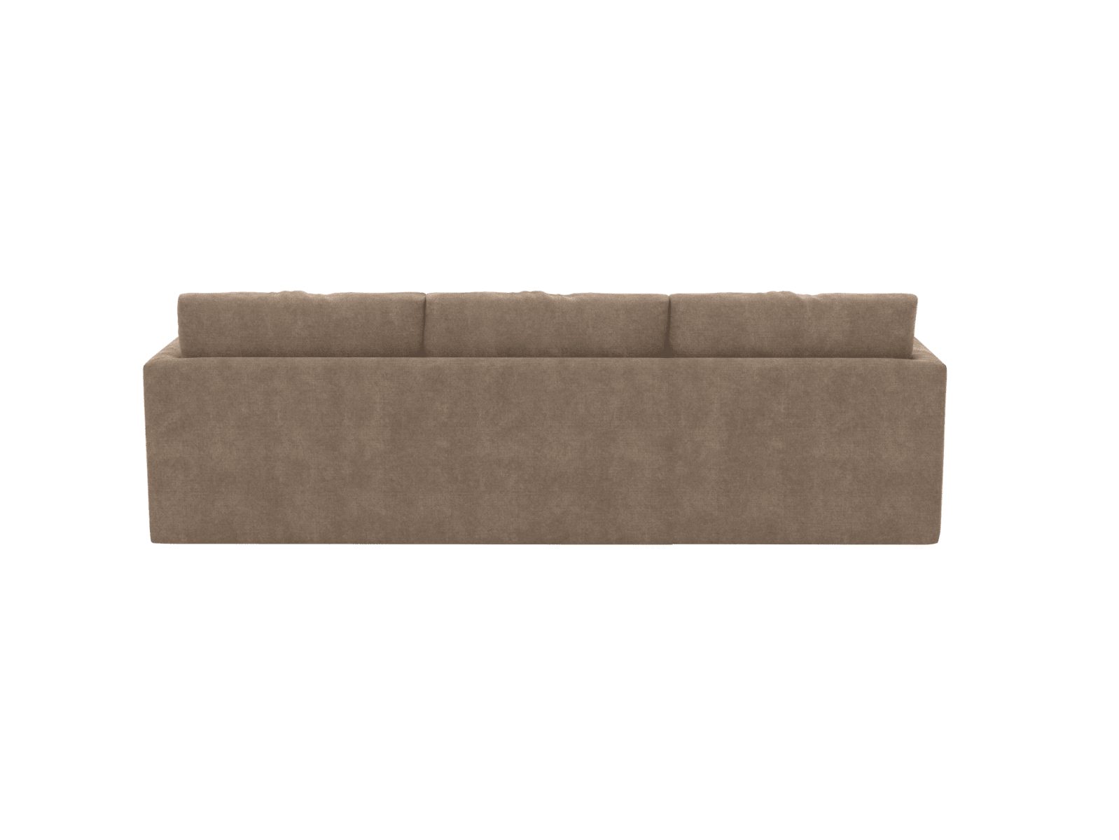 Haven Tribute Walnut 3 Seater Chaise Sofa color Tribute Walnut