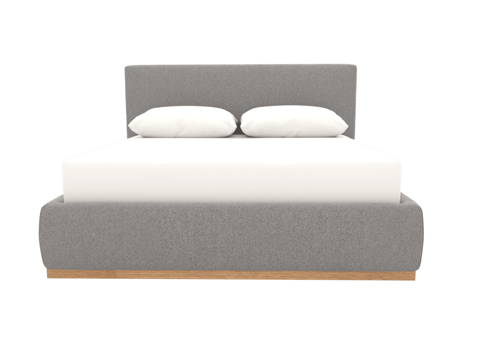 Haven Gas Lift Bed Toorak Pebble King color Toorak Pebble