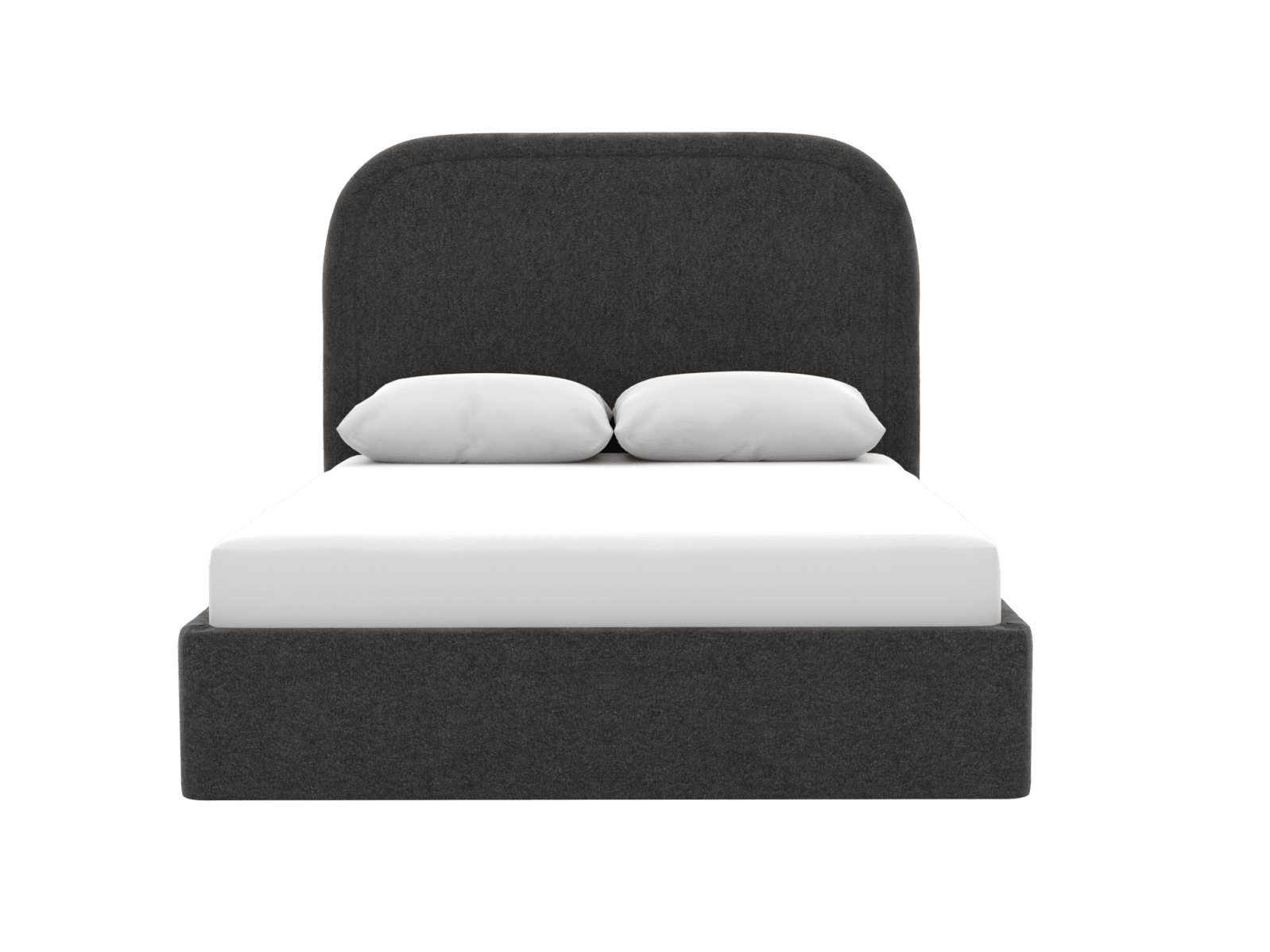 Libby Zenith Storage Drawer Bed California Charcoal color California Charcoal