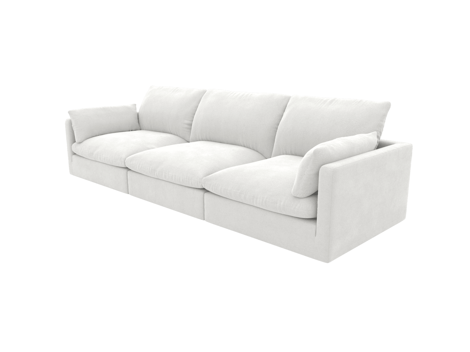Willow Muse Frost Modular Sofa - 3 Seater color Muse Frost