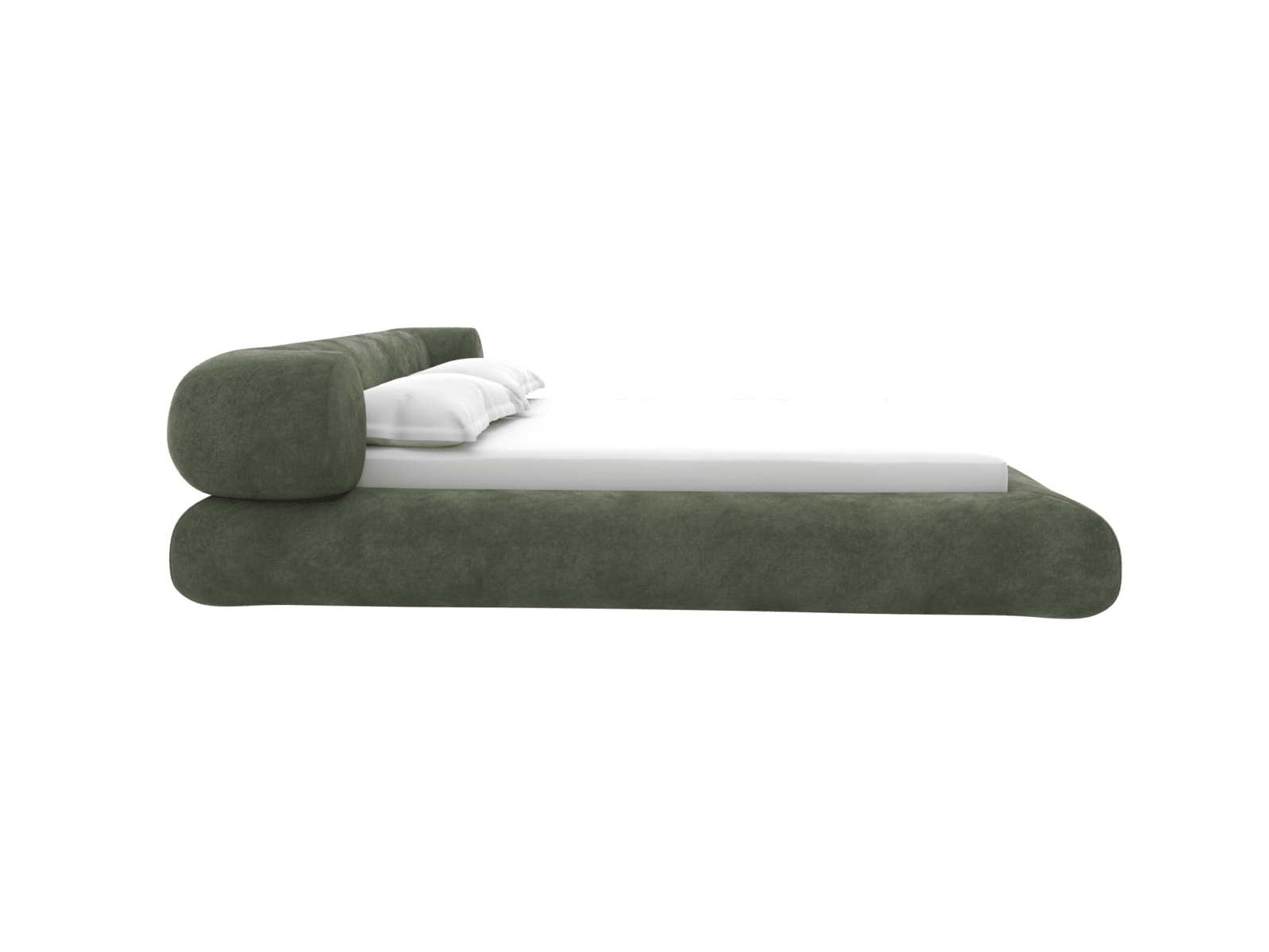 Frankie Bed Muse Forest Queen color Muse Forest