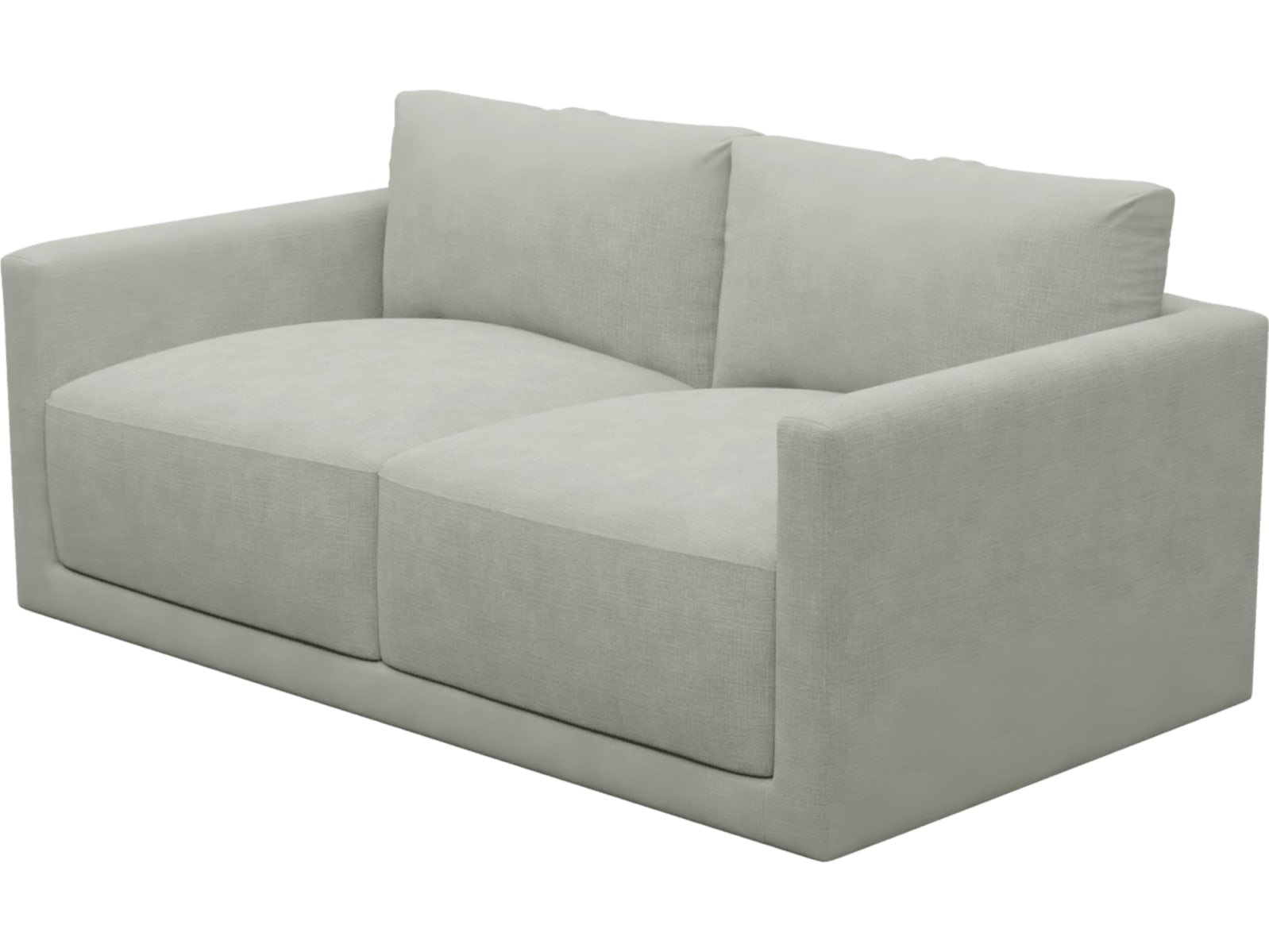 Haven Toorak Pebble Sofa - 2.5 Seater color Toorak Pebble