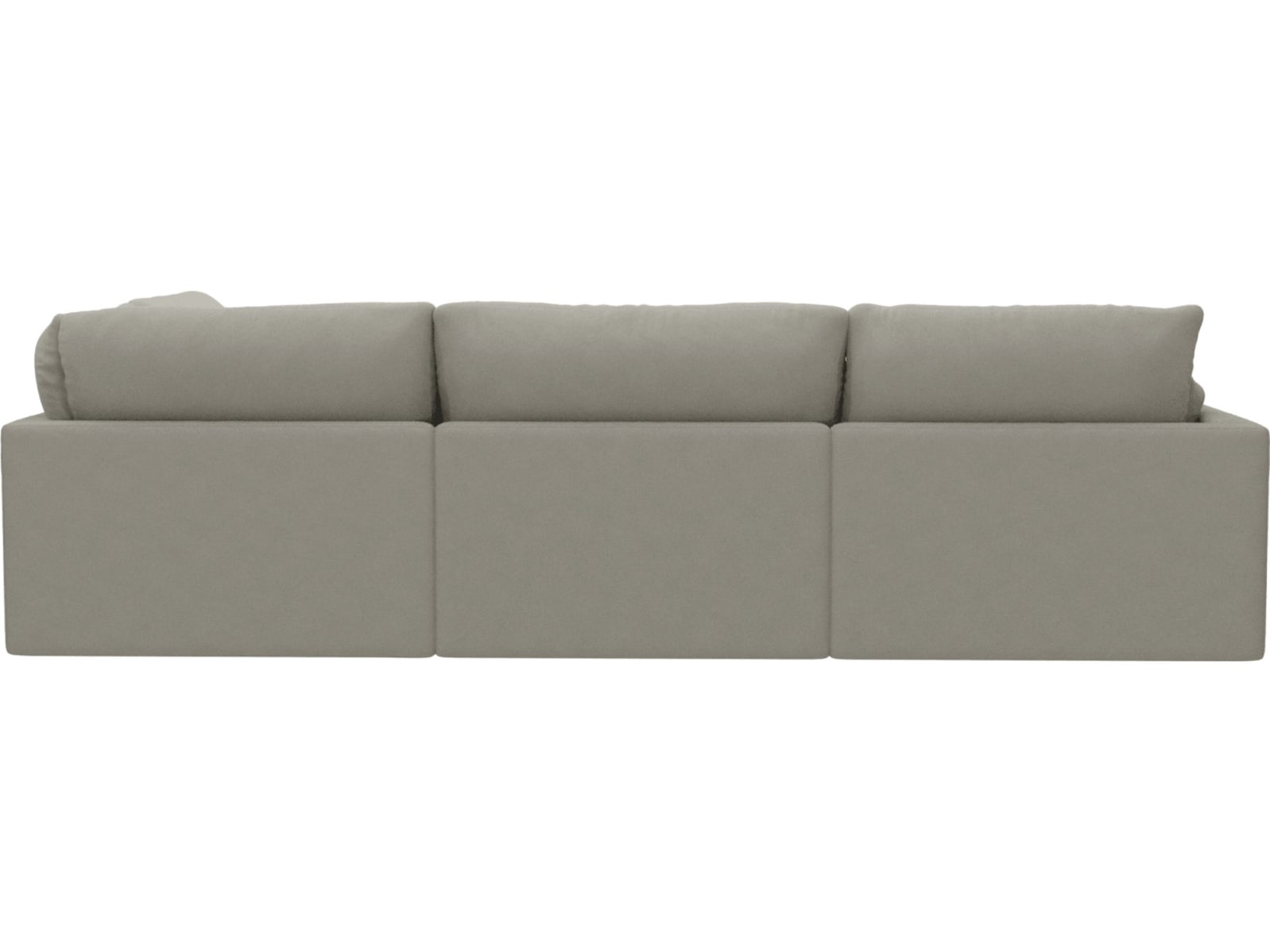 Willow California Ivory Modular Sofa - 5 Seater RAF Terminal color California Ivory