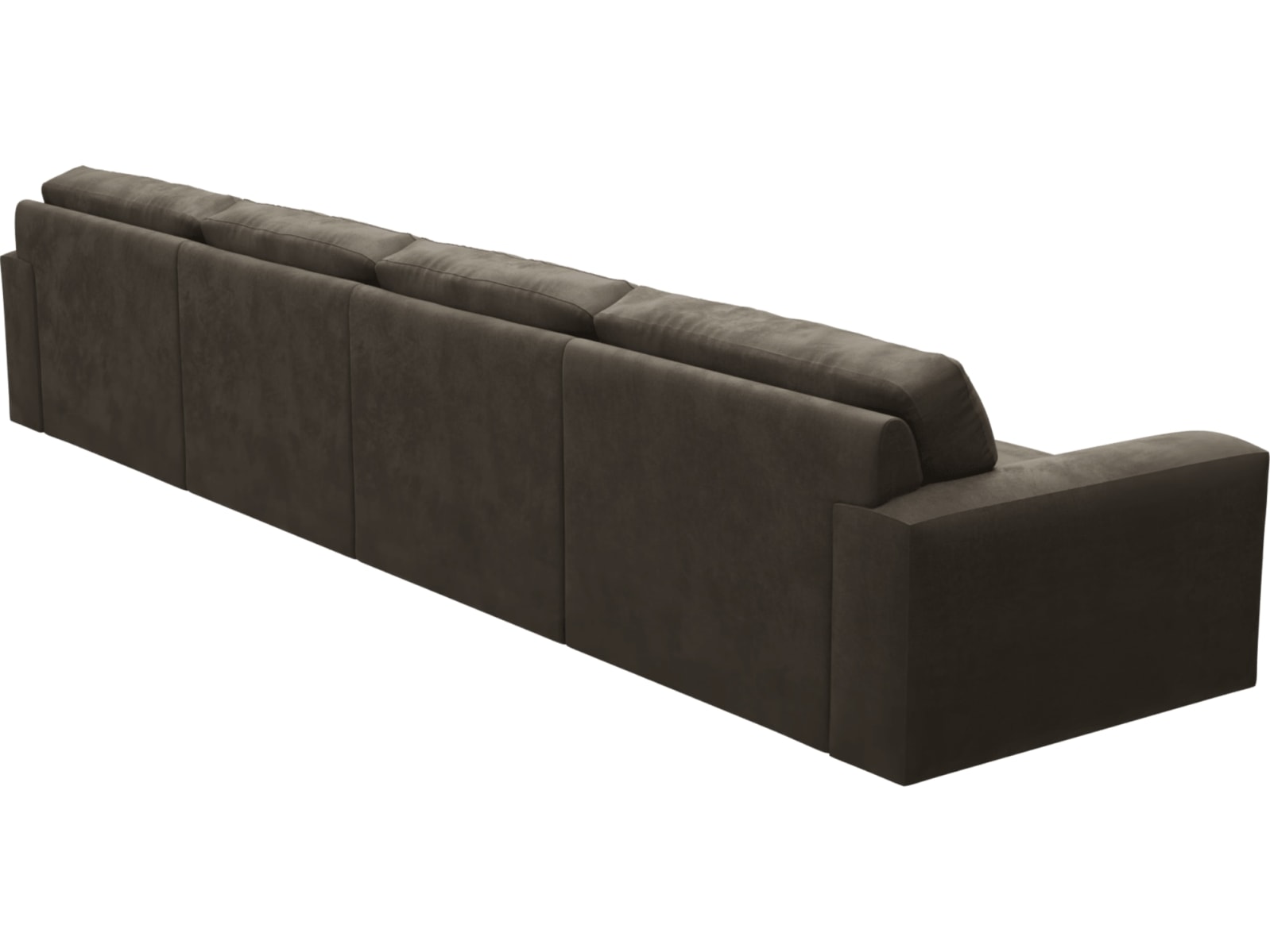 Monica Muse Mink Sofa - 4 Seater color Muse Mink