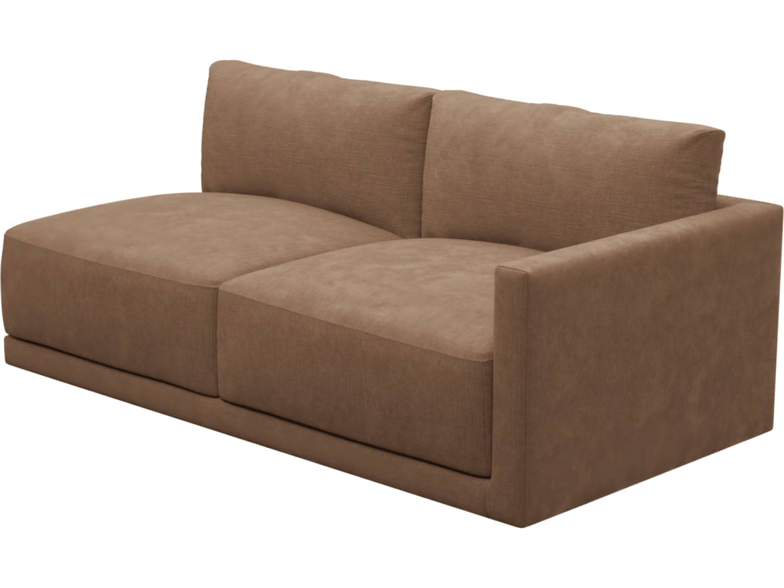 Haven Tribute Chestnut Right Arm Facing 3 Seater Sofa Module color Tribute Chestnut