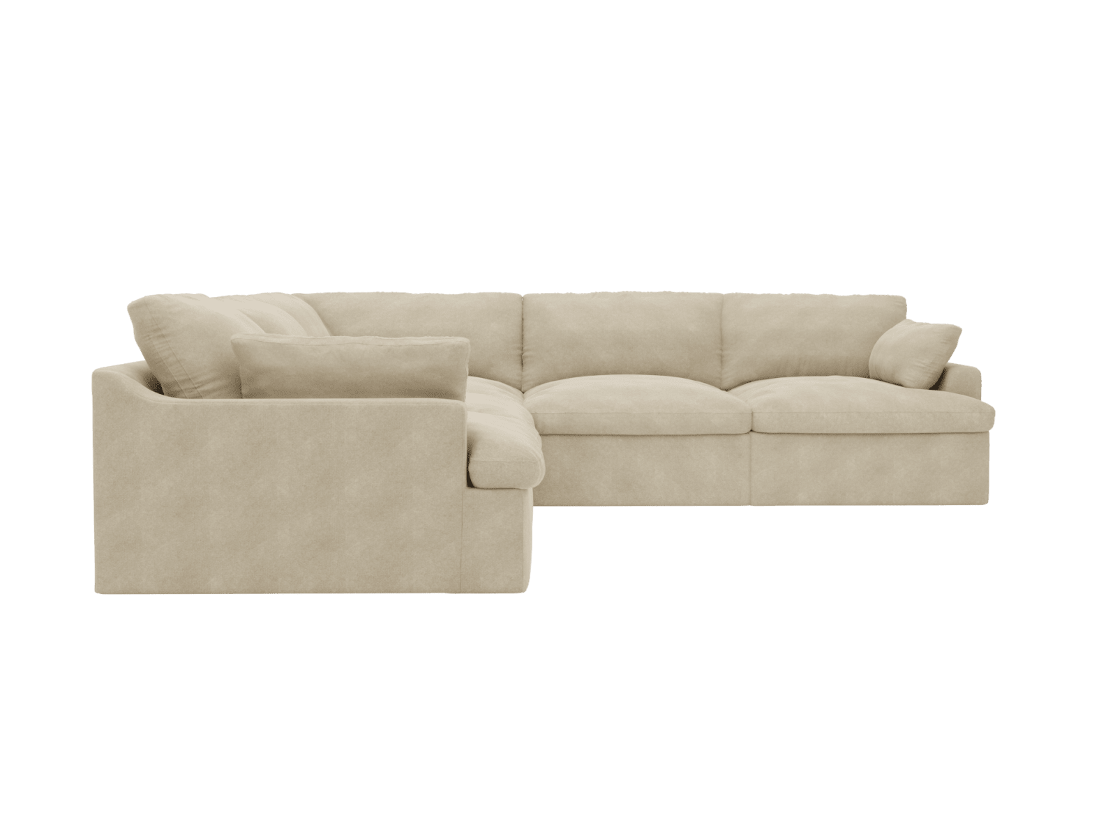 Retreat Avon Taupe Corner Sofa - 5 Seater color Avon Taupe