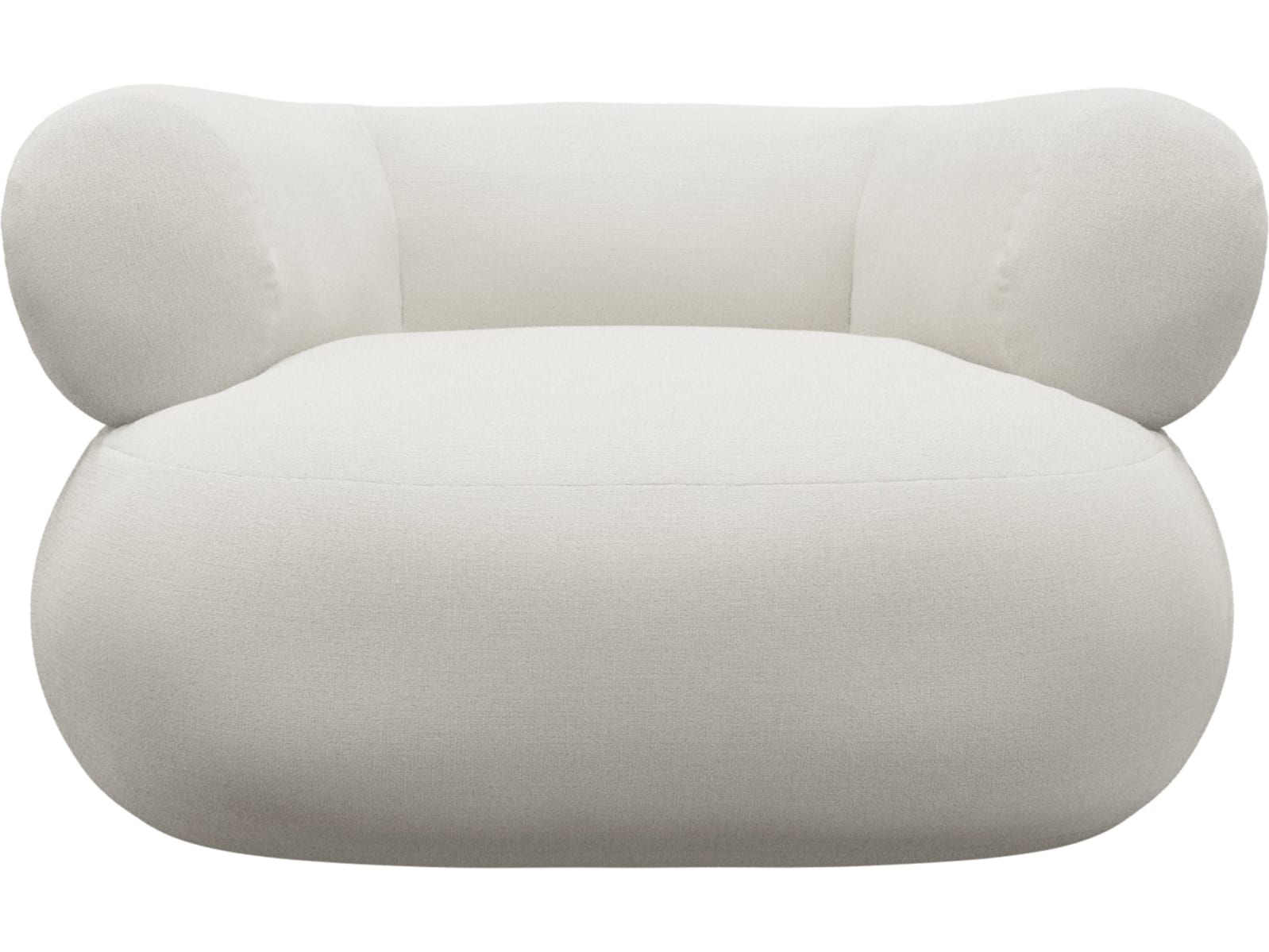 Colette Tribute Ice Swivel Armchair color Tribute Ice