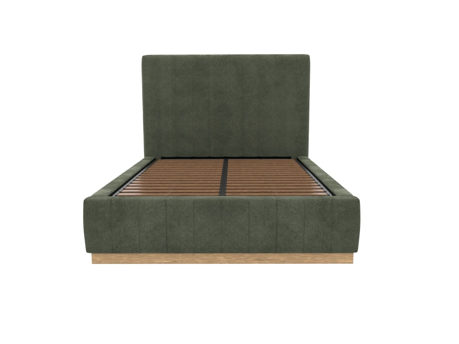 Brentwood Gas Lift Bed Muse Forest color Muse Forest