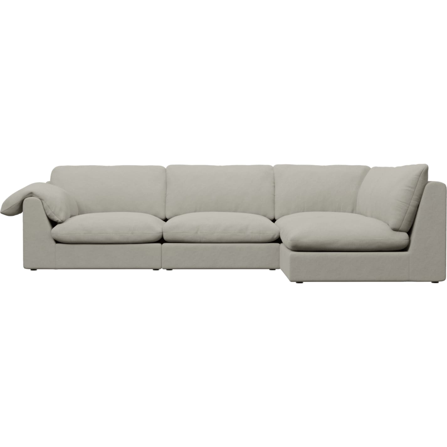 Ludlow California Ivory Sofa - 4 Seater RAF Terminal color California Ivory