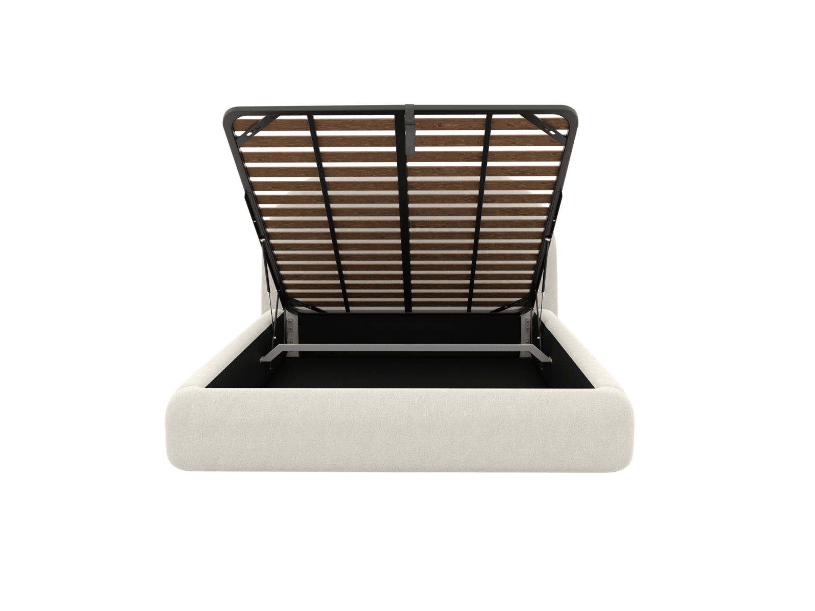 Capri Gas Lift Bed California Ivory color California Ivory