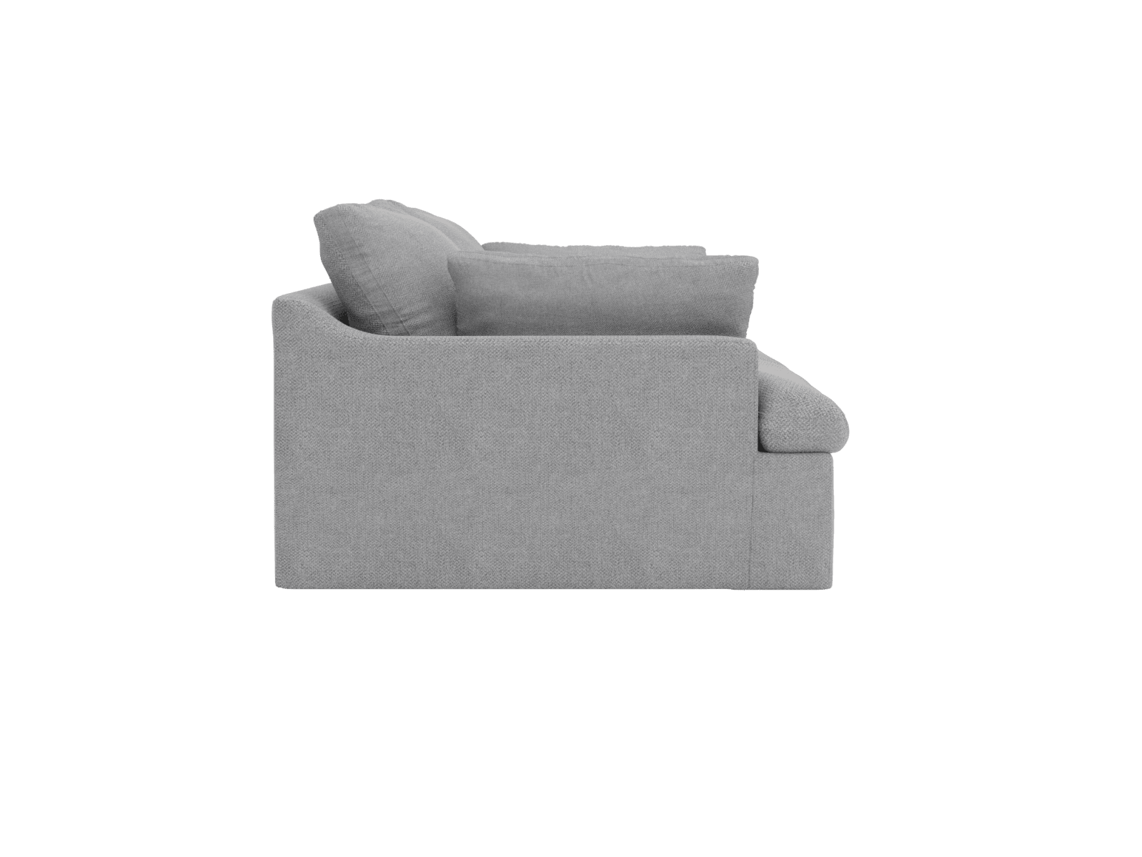Retreat California Slate Modular Sofa - 2 Piece color California Slate