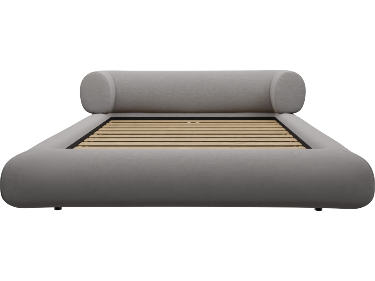 Frankie Bed View Steel color View Steel