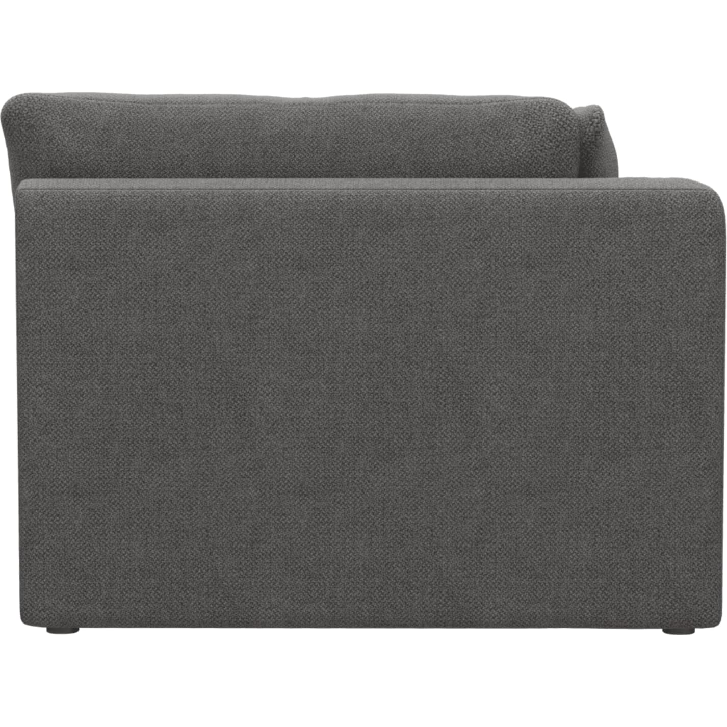 Ludlow California Slate Corner Sofa Chair Module color California Slate