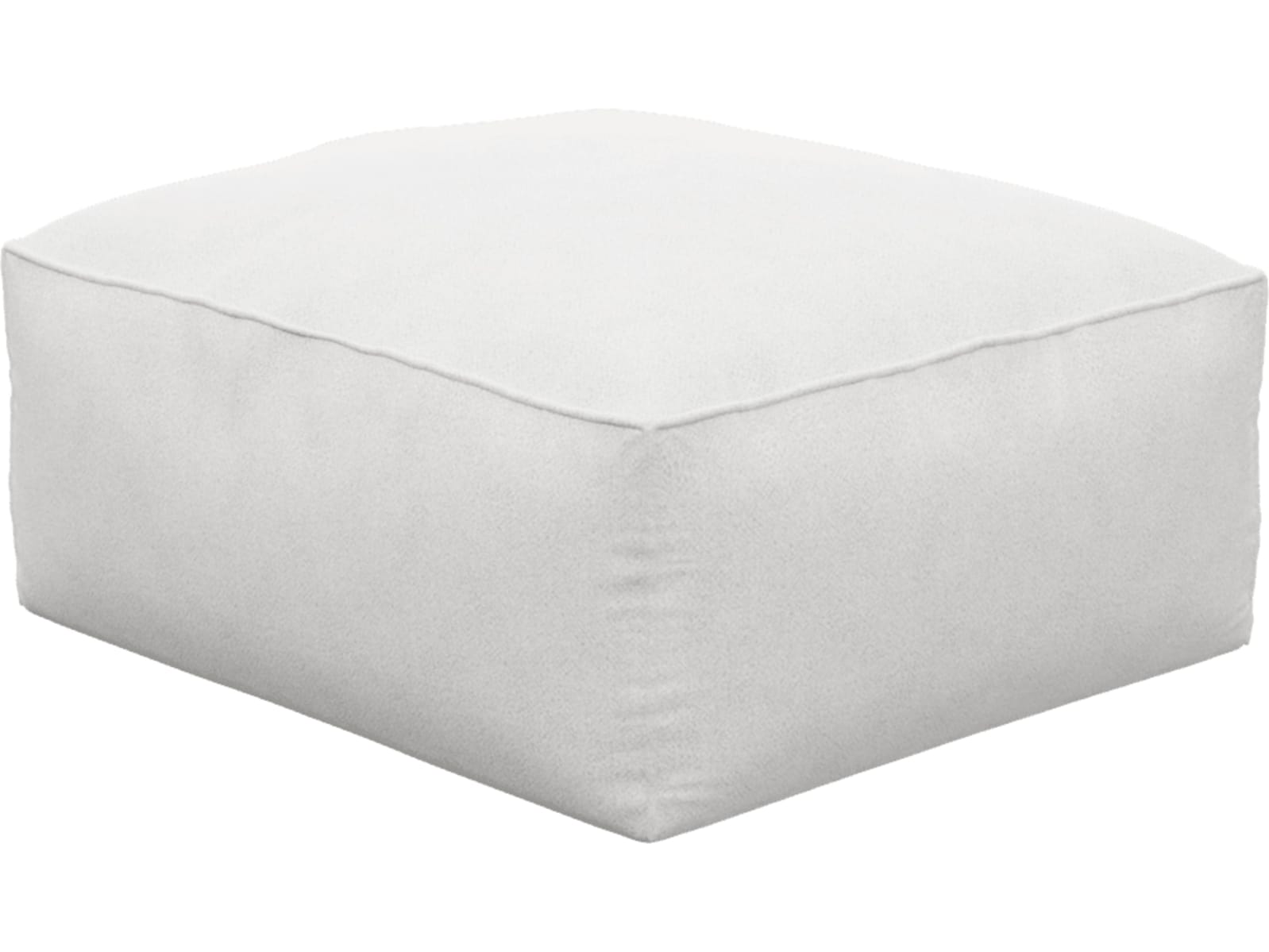 Riley Noa Fog Modular Small Ottoman color Noa Fog