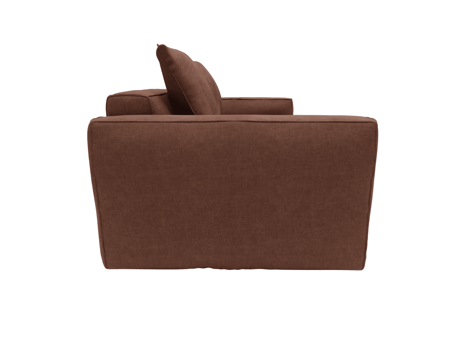 Riley Apt Muse Rust Sofa - 2 Seater color Muse Rust