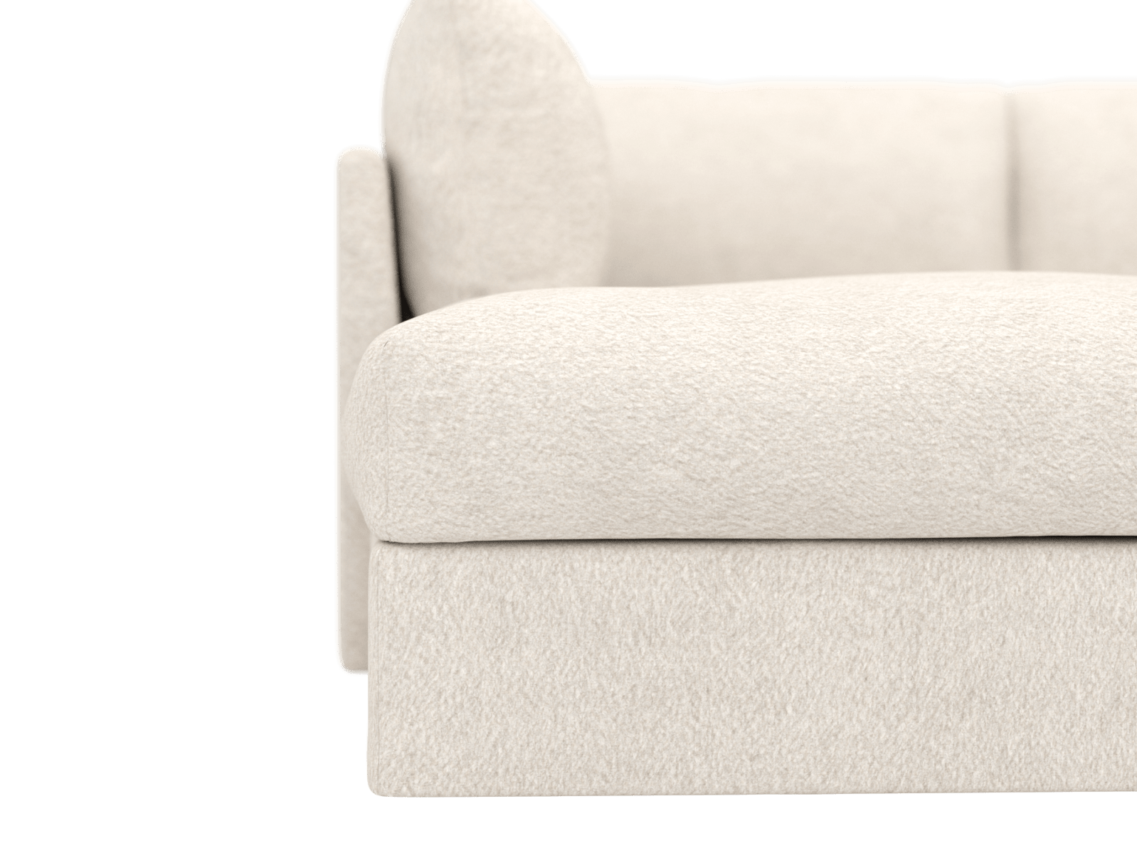 Finley Noa Fog Modular Sofa - 5 Seater LAF Terminal color Noa Fog