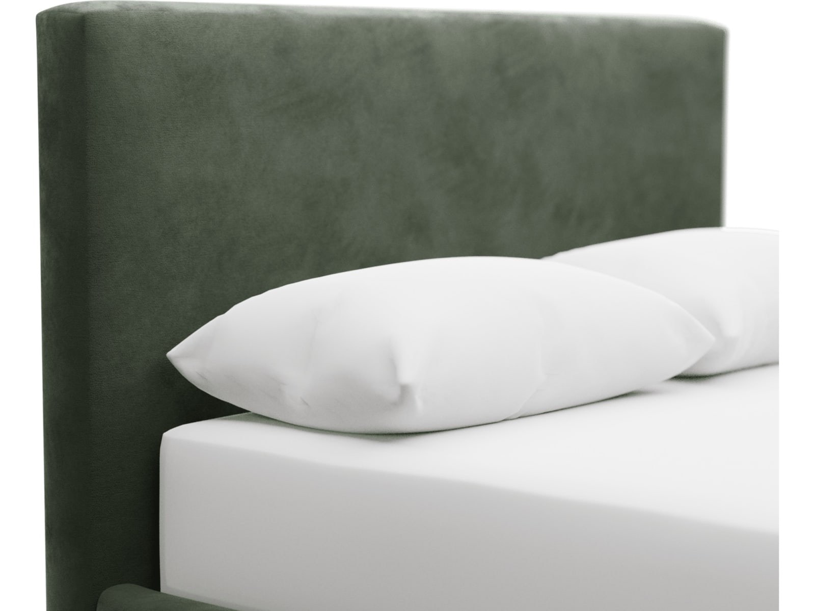 Haven Gas Lift Bed Muse Forest color Muse Forest