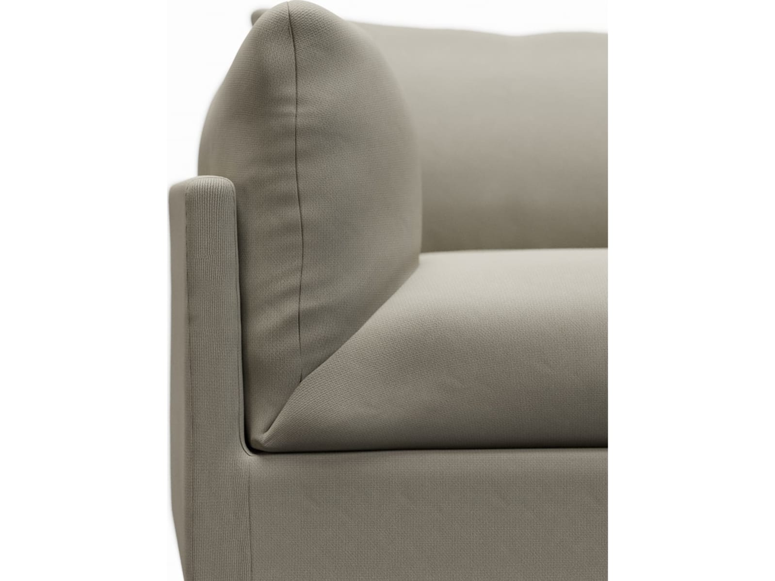 Finley Plaza Natural Armchair color Plaza Natural